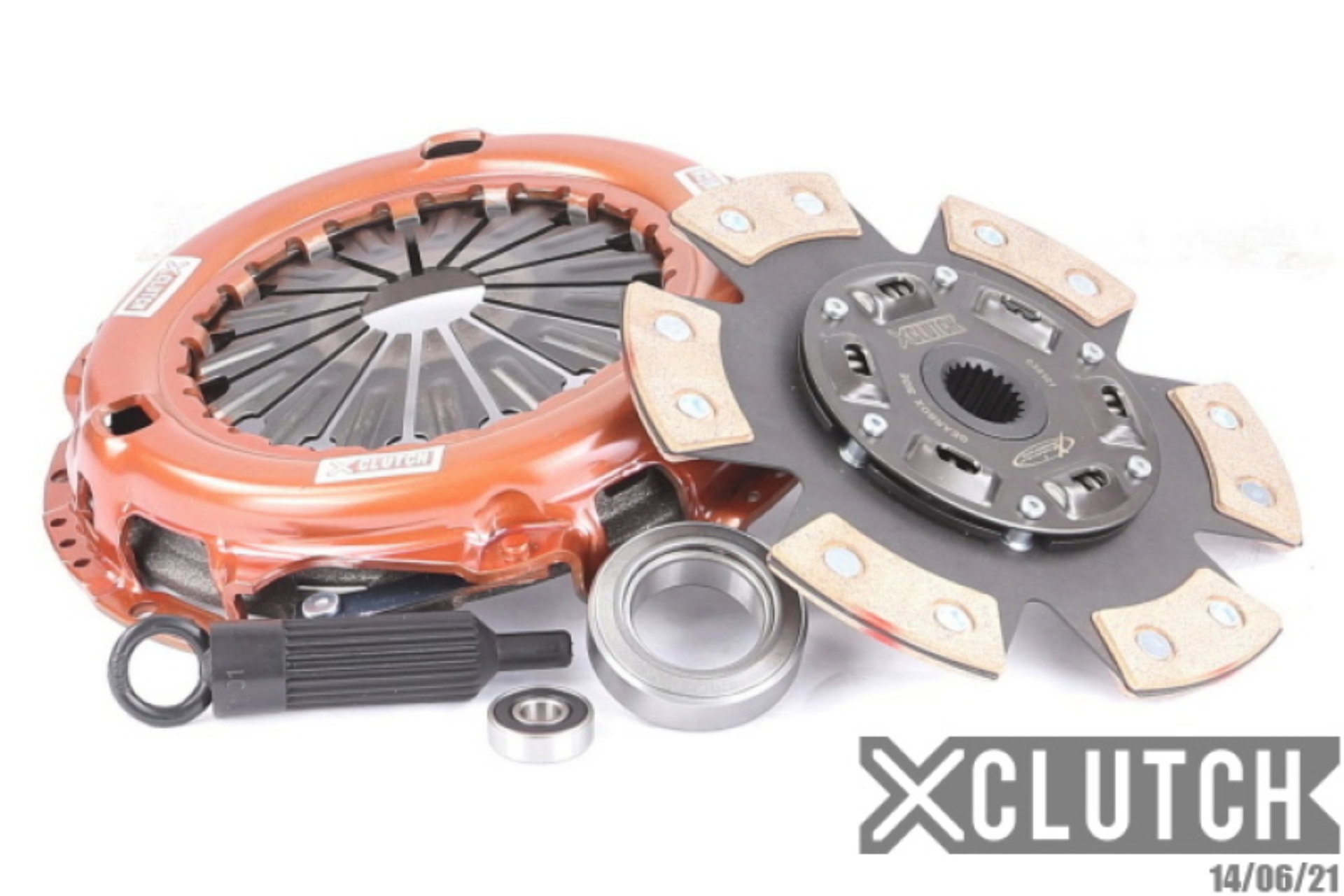 Picture of XClutch 1988 Toyota 4Runner SR5 2.4L Stage 2 Sprung Ceramic Clutch Kit