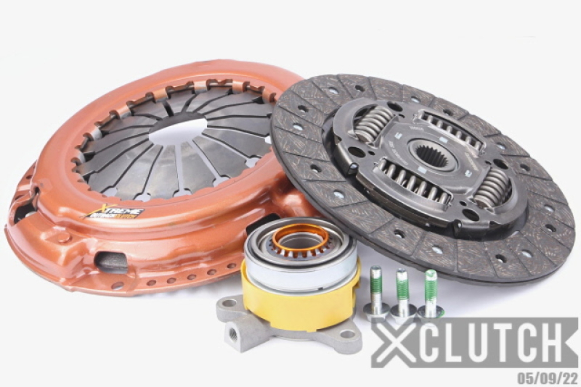 Picture of XCLUTCH XCL Clutch-Stage 1 Sprung Organic Clutch Kits - XKTY24440-1A