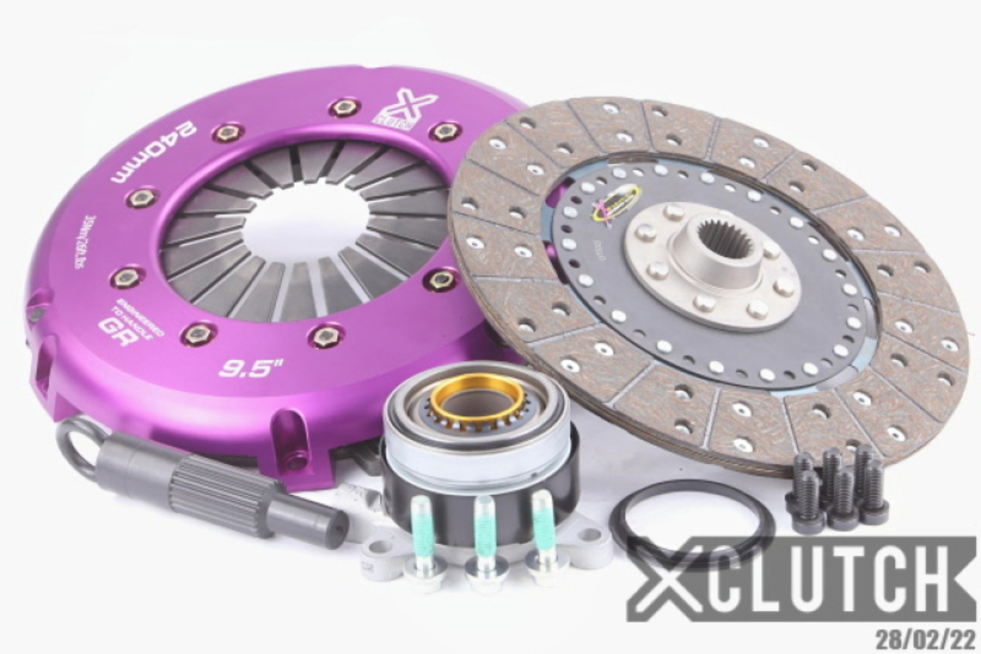Picture of XClutch 23-24 Toyota GR Corolla Morizo Edition 1.6L Stage 1 Solid Organic Clutch Kit