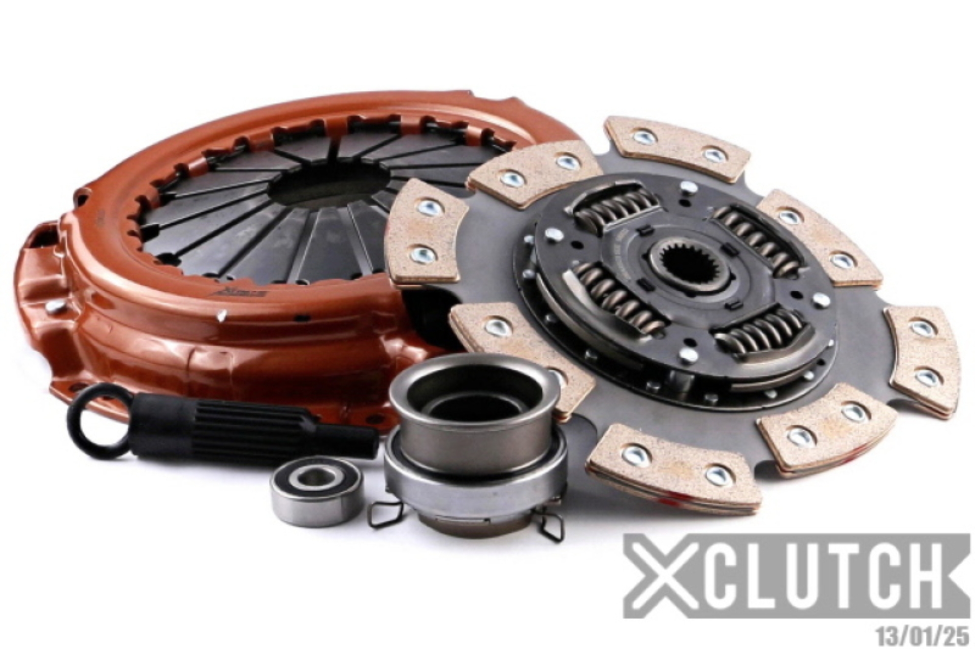 Picture of XClutch 90-99 Toyota Landcruiser 4.2L Stage 2 Sprung Ceramic Clutch Kit