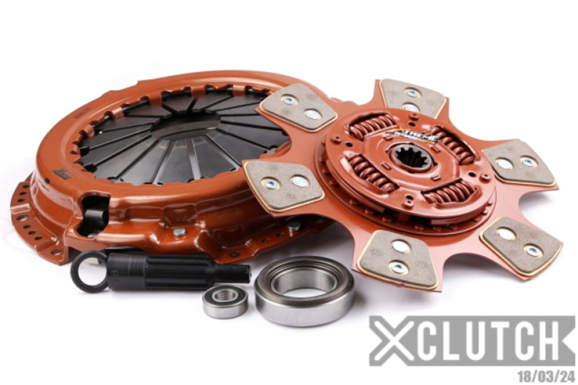 Picture of XClutch 89-90 Toyota Landcruiser 4.0L Stage 2 Sprung Ceramic Clutch Kit
