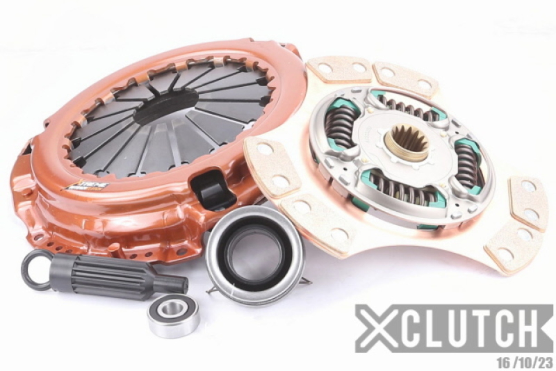 Picture of XClutch 93-97 Toyota Land Cruiser Base 4.5L Stage 2 Sprung Ceramic Clutch Kit