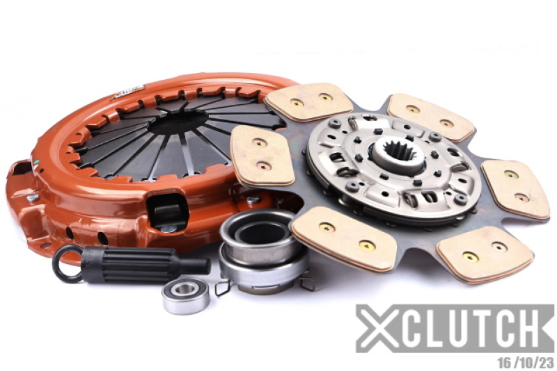 Picture of XClutch 93-95 Toyota Land Cruiser Base 4.5L Stage 2 Sprung Ceramic Clutch Kit