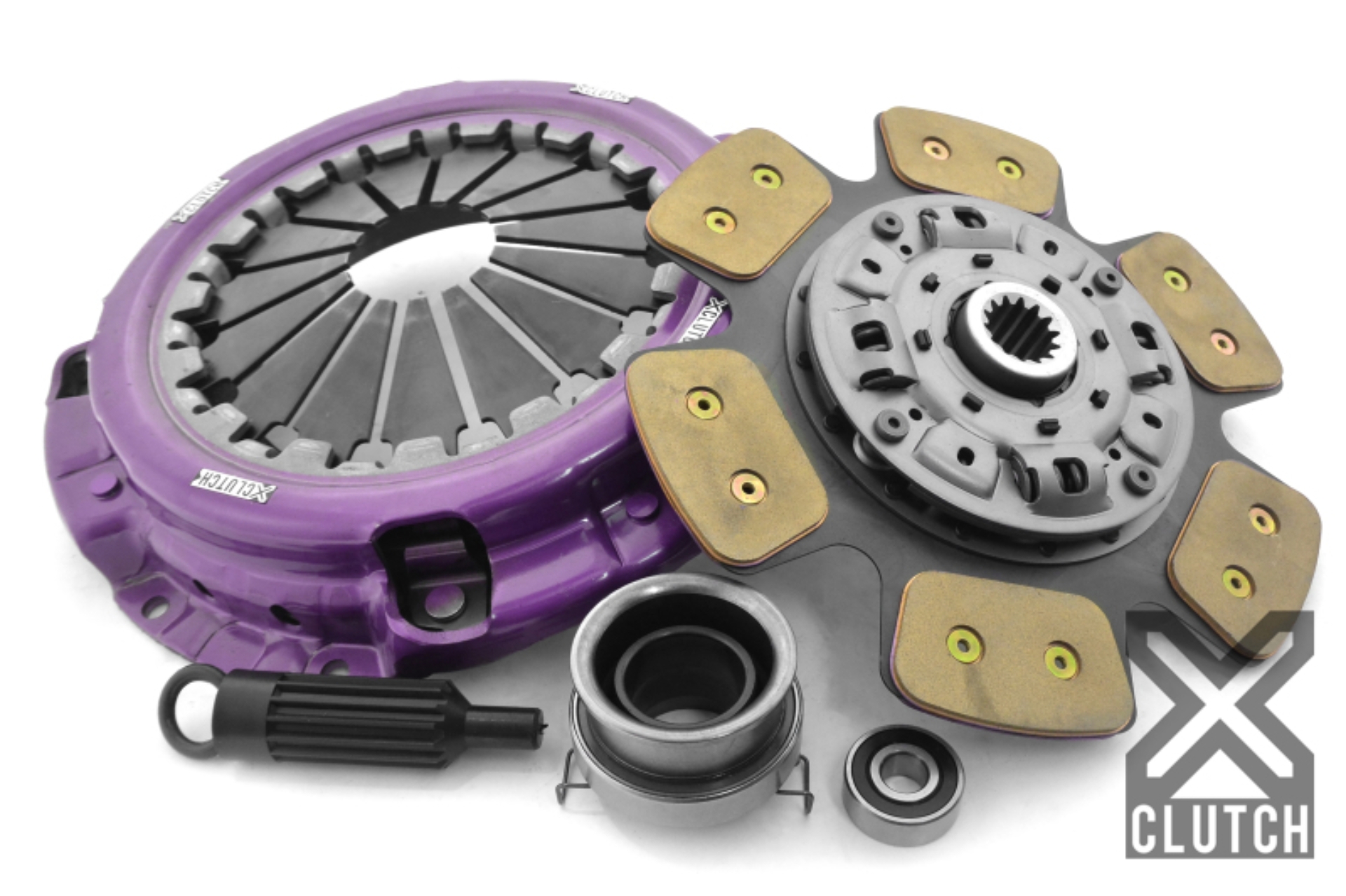 Picture of XClutch 98-07 Toyota Landcruiser 4.2L Stage 2 Sprung Ceramic Clutch Kit