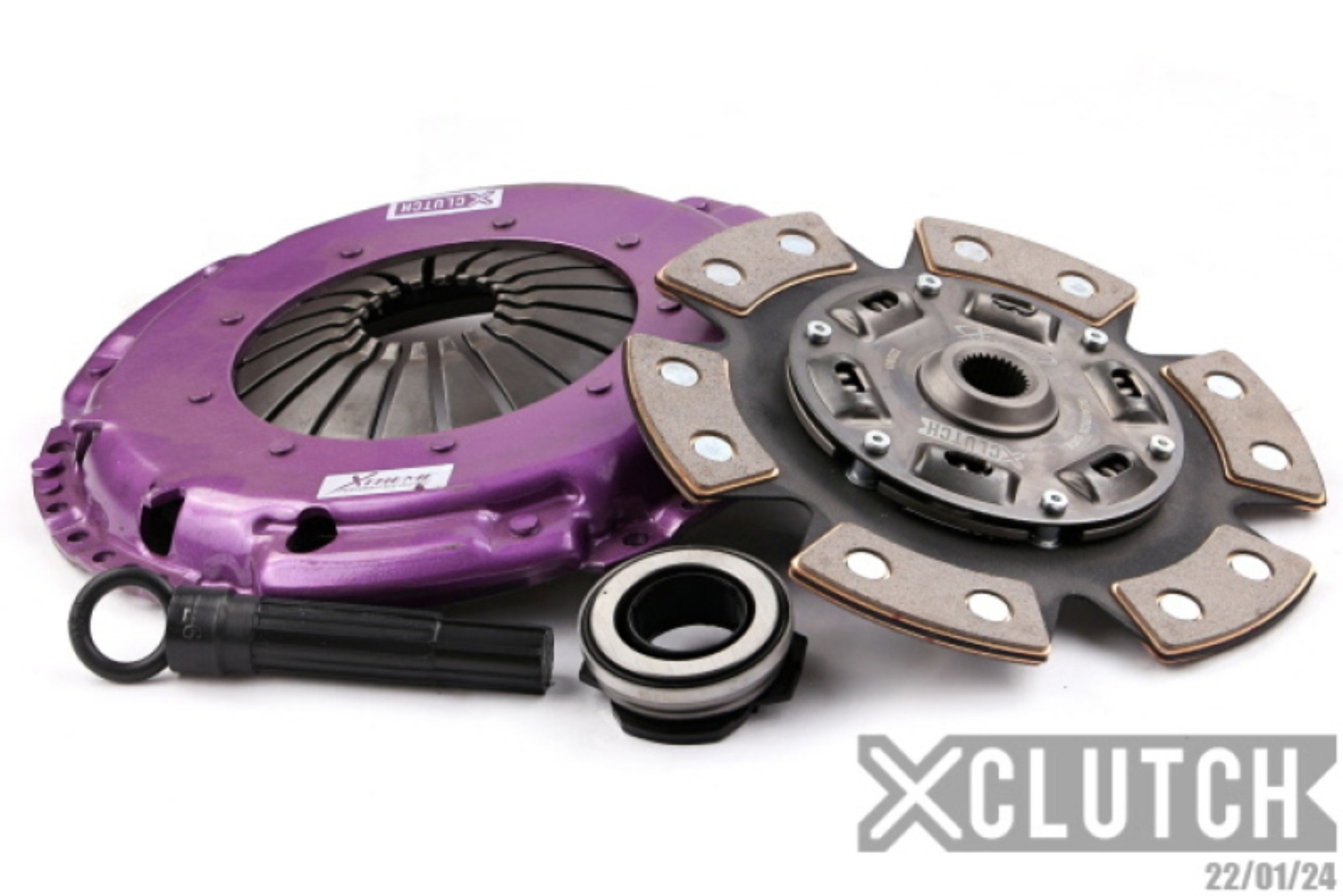 Picture of XClutch 94-98 Volkswagen Jetta GLX 2.8L Stage 2 Sprung Ceramic Clutch Kit