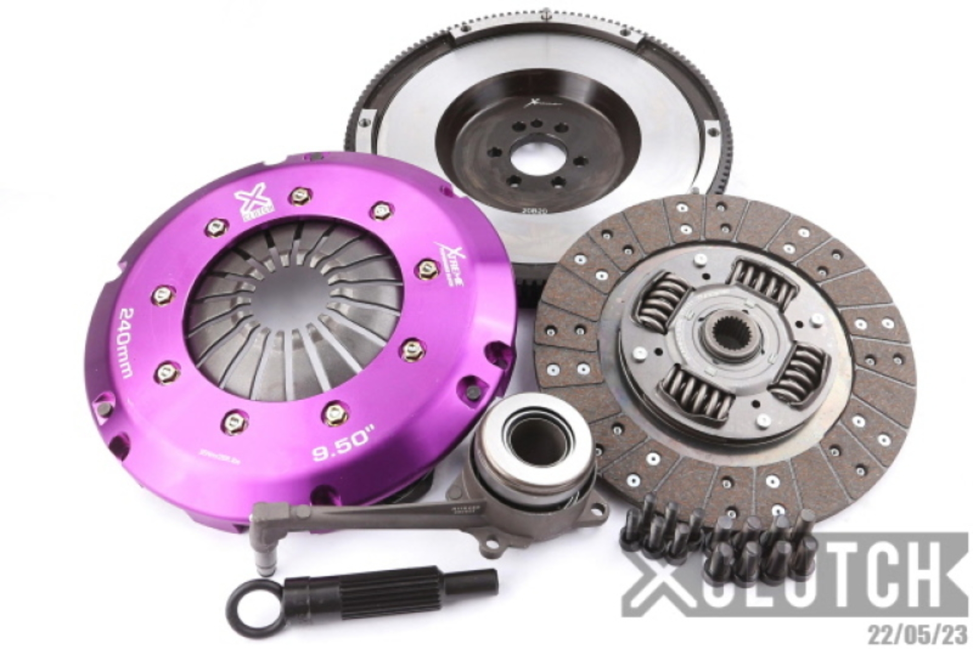 Picture of XClutch 02-06 Volkswagen Golf GTI 1.8T 1.8L Stage 1 Sprung Organic Clutch Kit