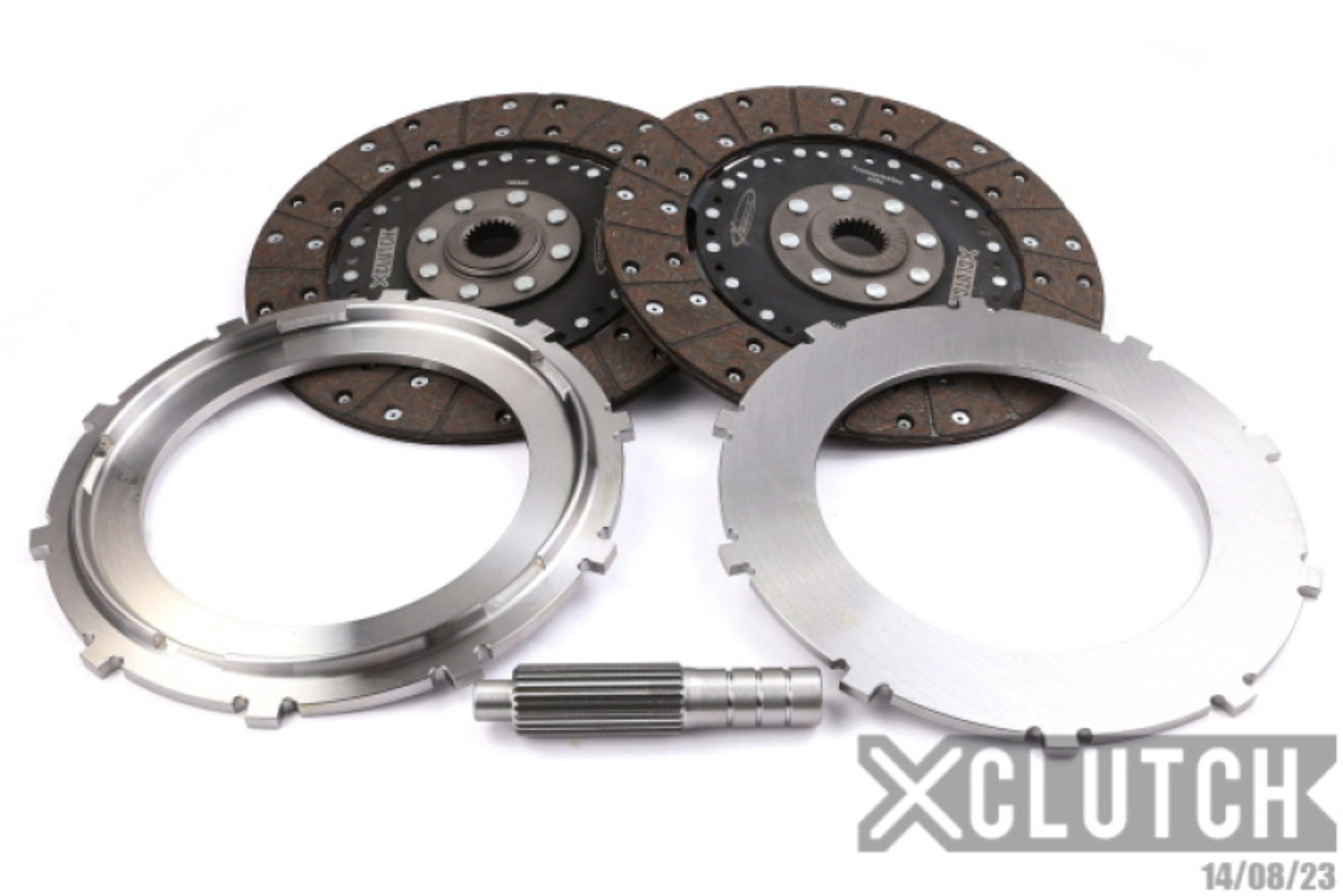 Picture of XClutch Ford 9in Twin Solid Organic Multi-Disc Service Pack