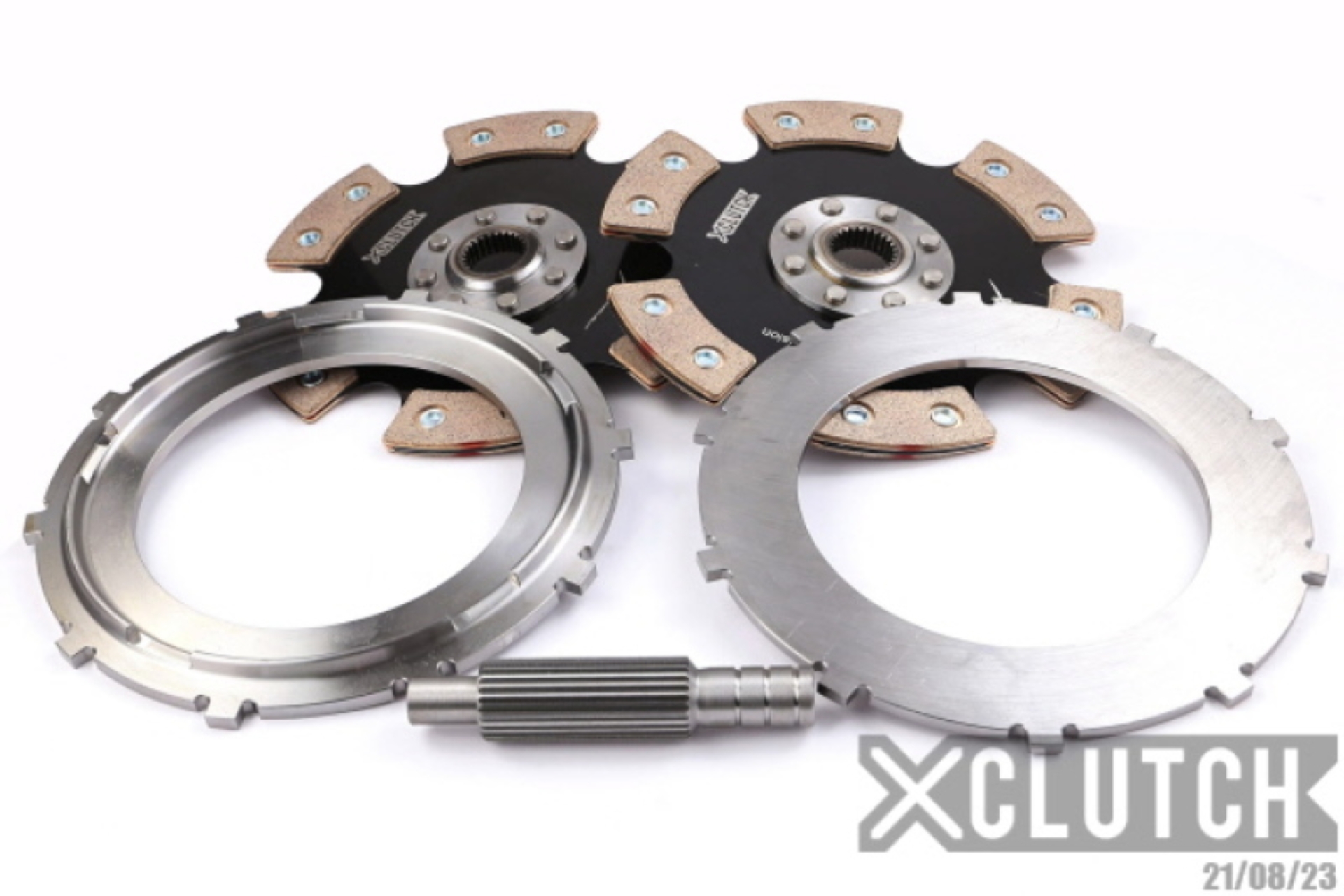 Picture of XClutch Chevrolet 9in Twin Solid Ceramic Multi-Disc Service Pack
