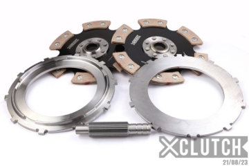 Picture of XClutch Chevrolet 9in Twin Solid Ceramic Multi-Disc Service Pack