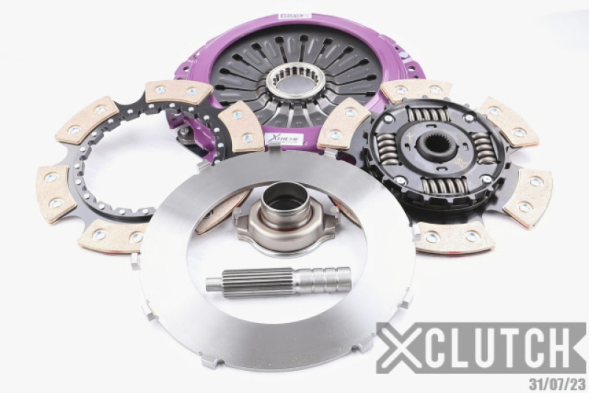 Picture of XClutch Subaru 9in Twin Sprung Ceramic Multi-Disc Service Pack