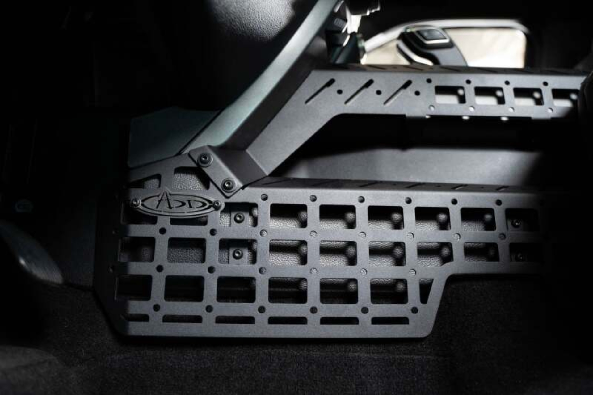 Picture of Addictive Desert Designs15-20 Ford F-150 / 15-20 Ford Raptor Center Console Molle Panels - Full Set
