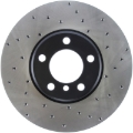 Picture of Sport Cross Drilled Brake Rotor; Front Left