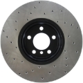 Picture of Sport Cross Drilled Brake Rotor; Front Left