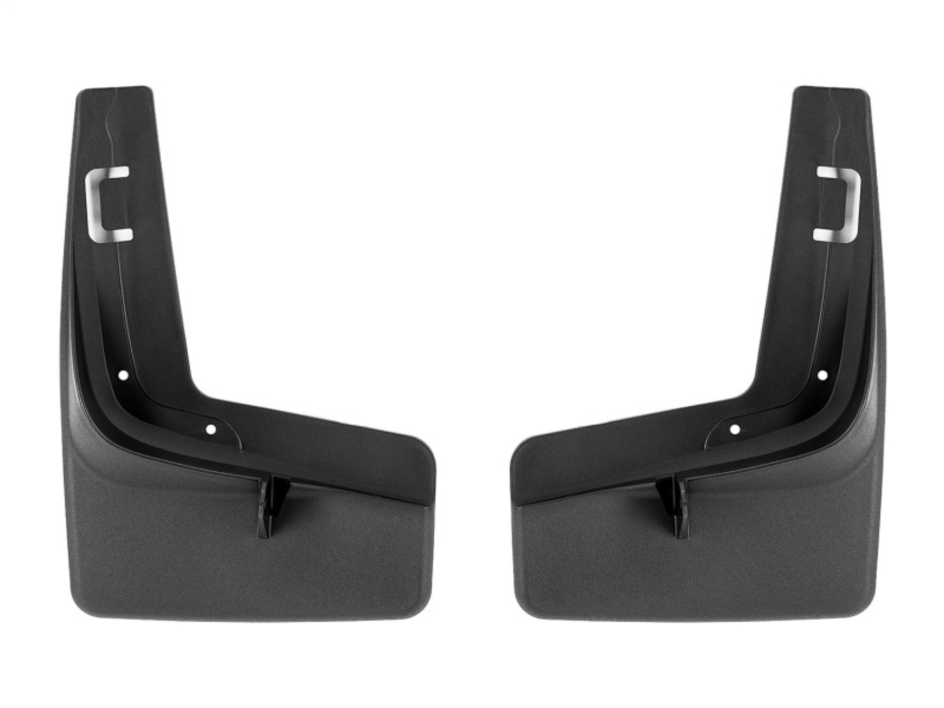 Picture of WeatherTech 22-23 Ford F-150 Lightning No Drill Front MudFlaps - Black
