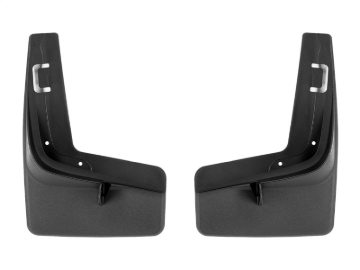 Picture of WeatherTech 22-23 Ford F-150 Lightning No Drill Front MudFlaps - Black