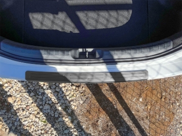 Picture of WeatherTech 22-24 Honda Civic Hatchback BumperTopper - Black