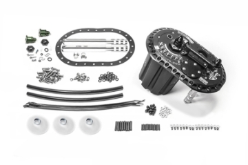Picture of Radium Engineering FCST-X Brushless Ti Automotive E5LM Fuel Cell Surge Tank (Pumps NOT Included)