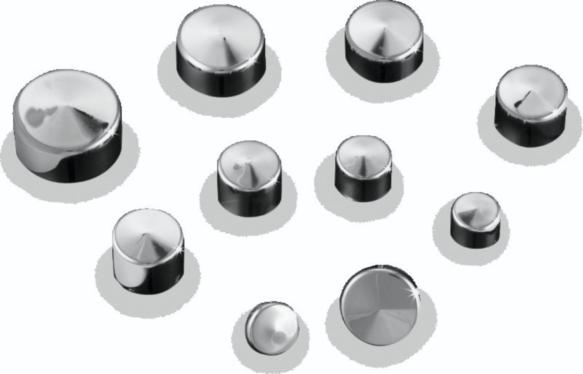 Picture of Kuryakyn Kool Kaps 3/16in Socket Head Chrome