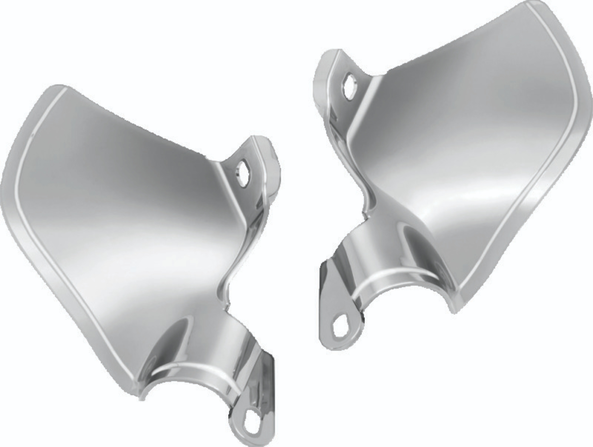 Picture of Kuryakyn Saddle Shields Heat Deflectors 18-Up Softail Models Smoke