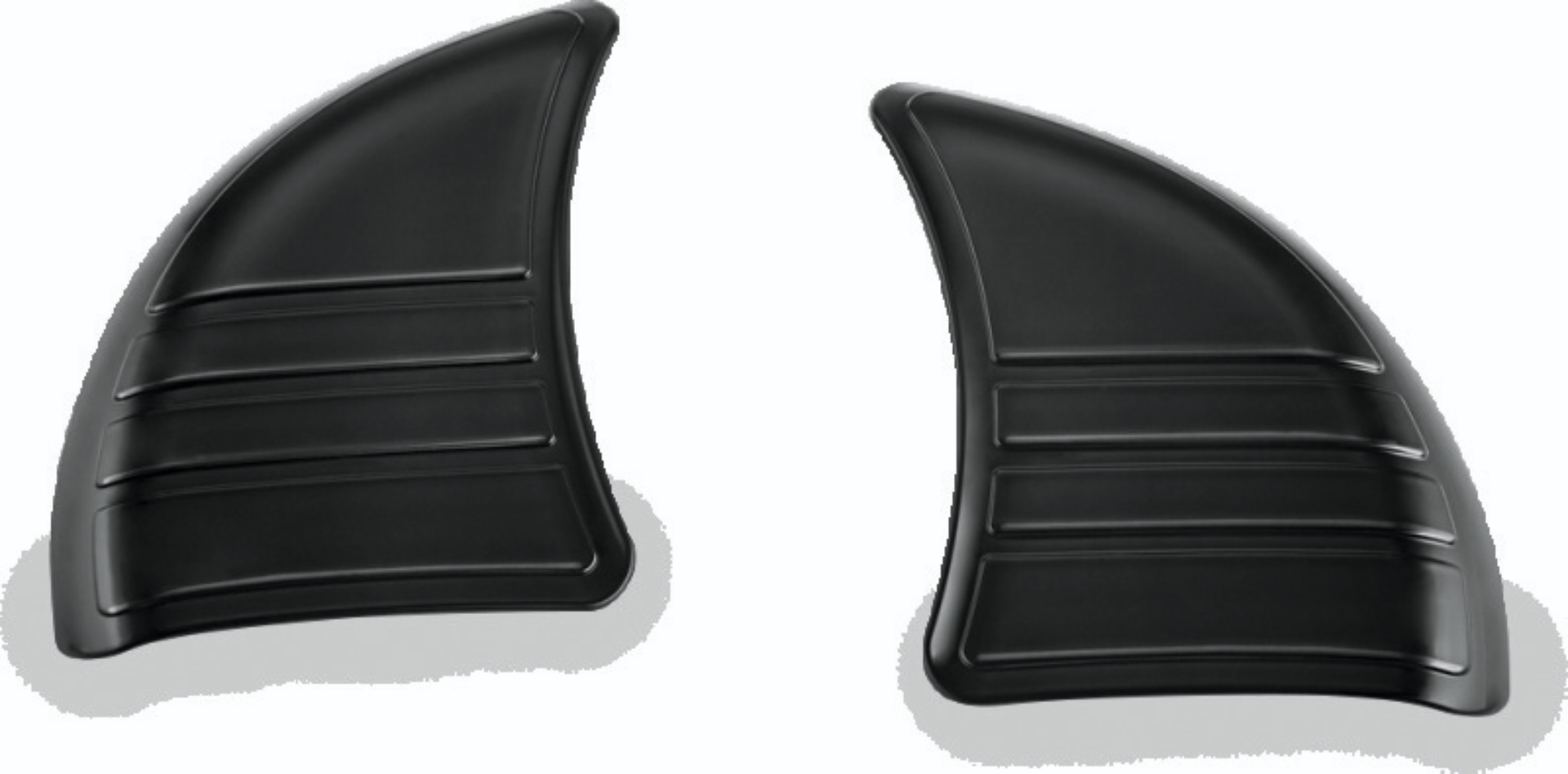 Picture of Kuryakyn Tri-Line Inner Fairing Cover Plates Gloss Black