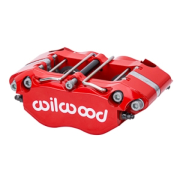 Picture of Wilwood Narrow Dynapro 4.75in Mount 1.12/1.12in Pistons .950in Disc - Red Caliper
