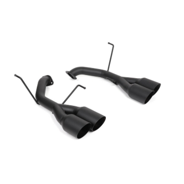 Picture of BLOX Racing 2022+ WRX Muffler Delete / Axle Back Single Wall 4in - Matte Black Tips