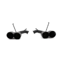 Picture of BLOX Racing 2022+ WRX Muffler Delete / Axle Back Single Wall 4in - Matte Black Tips