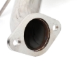 Picture of BLOX Racing 2022+ WRX Muffler Delete / Axle Back Single Wall 4in - Polished Tips