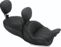 Picture of Mustang 95-05 Kawasaki Vulcan 800, 96-05 800 Classic Fastback 1PC Seat - Black