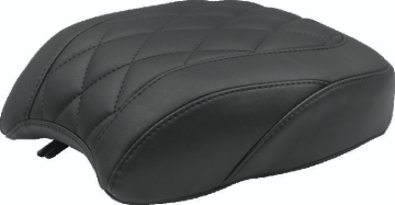 Picture of Mustang 06-17 Harley Dyna Standard Touring Passenger Seat w/Studs - Black