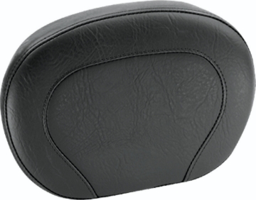 Picture of Mustang Harley Setback Vintage Sissy Bar Pad Low Medallion Style (12 inch x 9 inch) - Black