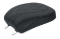 Picture of Mustang 84-06 Harley Standard Rear Tire Wide Tripper Passenger Seat Diamond Stitch - Black