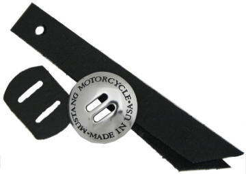 Picture of Mustang Concho Kit Large (41mm) with Leather Strip Hardware