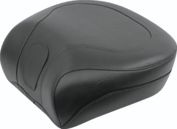Picture of Mustang 00-15 Harley Softail Standard Rear Tire Wide Touring Recessed Passenger Seat - Black