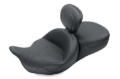 Picture of Mustang 08-21 Harley Electra Glide, Rd Glide, Rd King ,Str Glide Super Touring 1PC Seat - Black