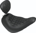 Picture of Mustang 18-21 Harley Low Rider, Sport Glide Wide Tripper Solo Seat w/DBR Diamond Stitch - Black