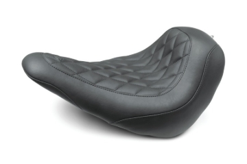 Picture of Mustang 18-21 Harley Low Rider, Sport Glide Wide Tripper Solo Seat Diamond Stitch - Black