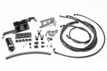Picture of Radium Engineering Nissan R35 GT-R Fuel Hanger Feed Kit - Stainless