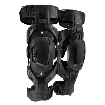 Picture of EVS Web Eclipse Knee Brace Black Pair - Medium