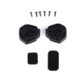 Picture of EVS Axis Hinge Cover Kit (2 - Inside and Outside) Black - One Size