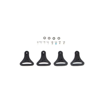 Picture of EVS Axis D-Rings Kit (2 Flush/2 Swivel/Hardware) - Black