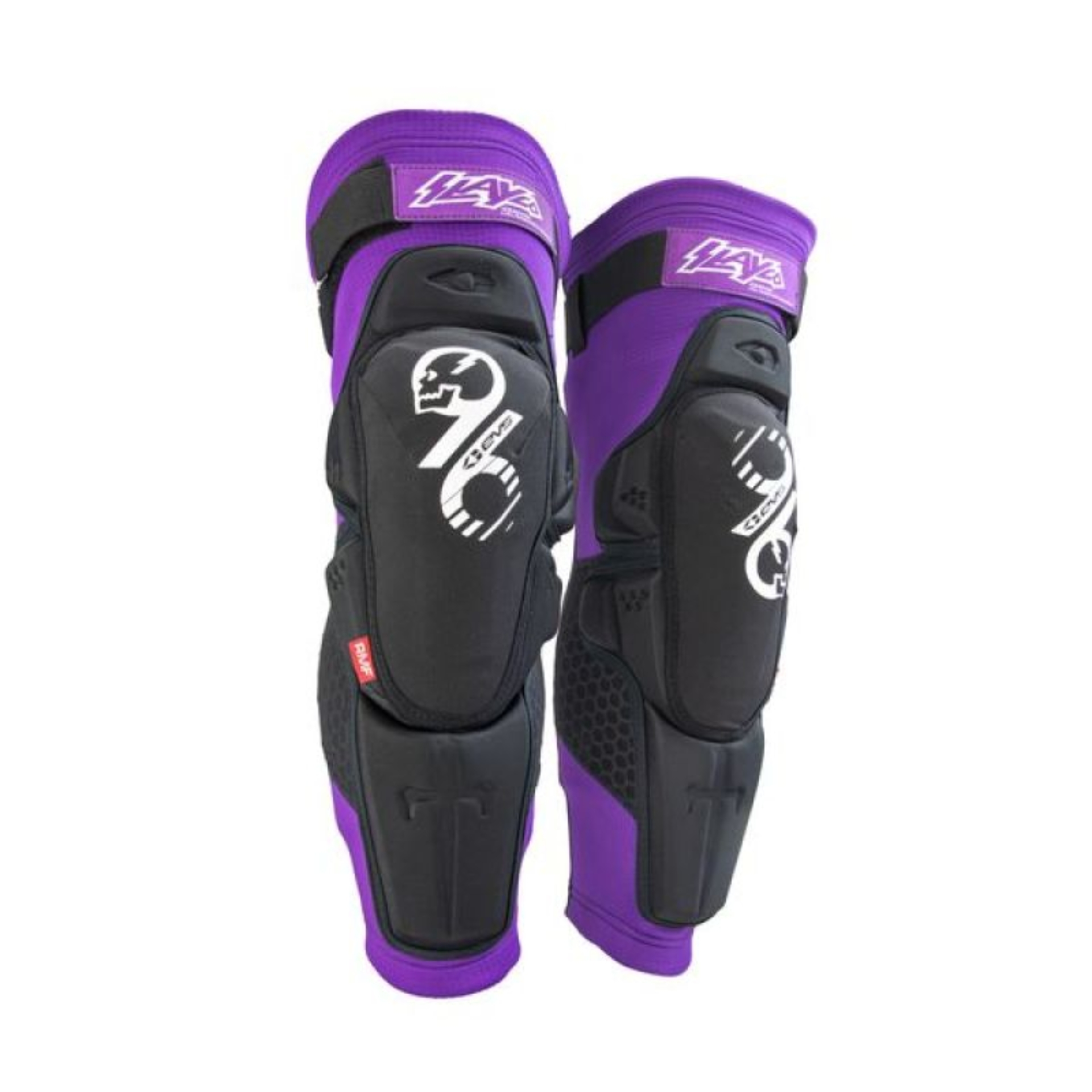 Picture of EVS Slayco96 Knee Guard Pair Purple/Black - Large/XL