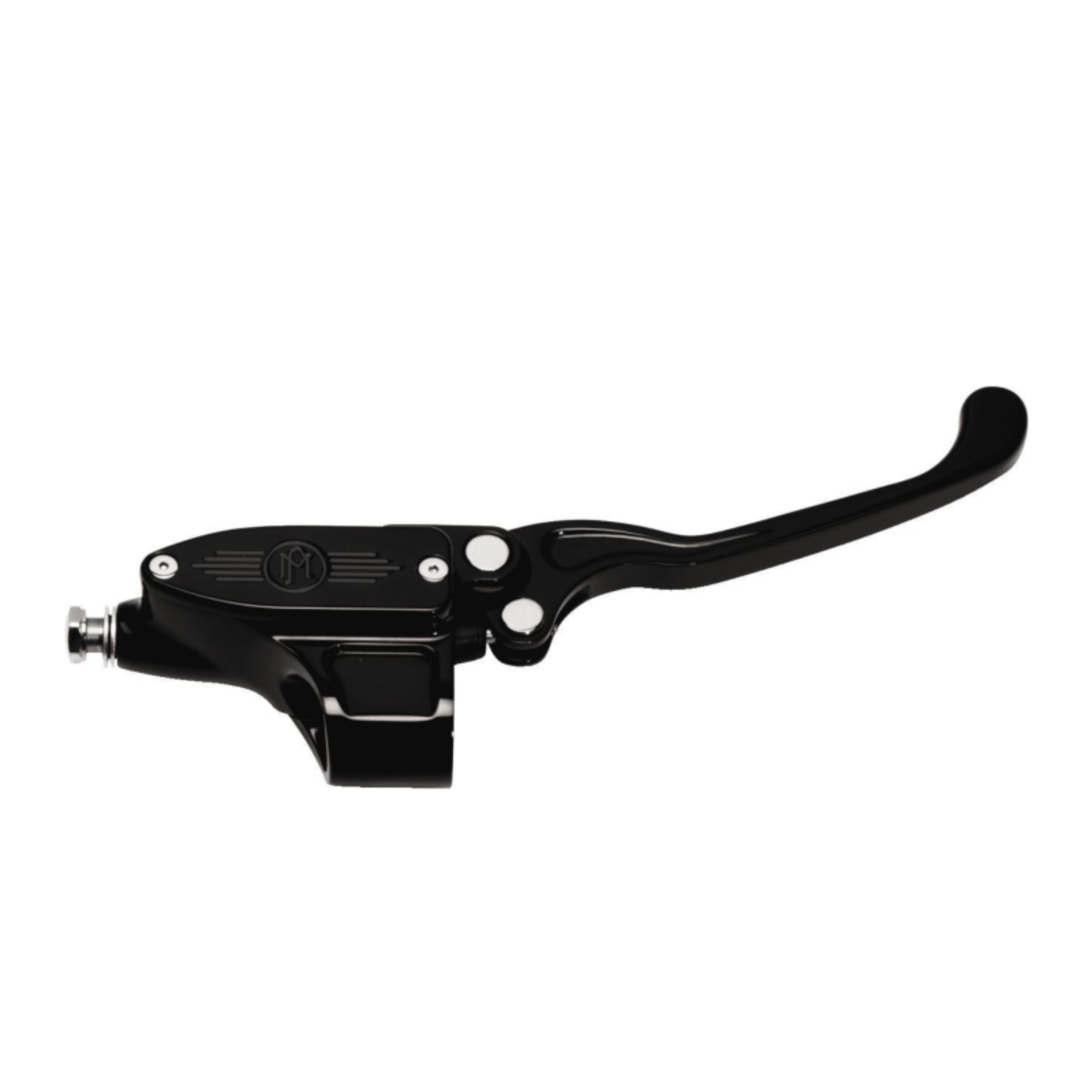 Picture of Performance Machine 11/16 Front Brake Master Cylinder - Contour - Black Ops