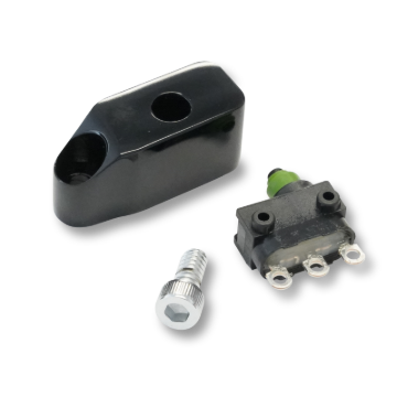 Picture of Performance Machine Brake Light/Clutch Kill Switch Kit - Black Ano