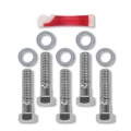 Picture of Performance Machine 00-Up HD Bolt Set Pulley - Chrome