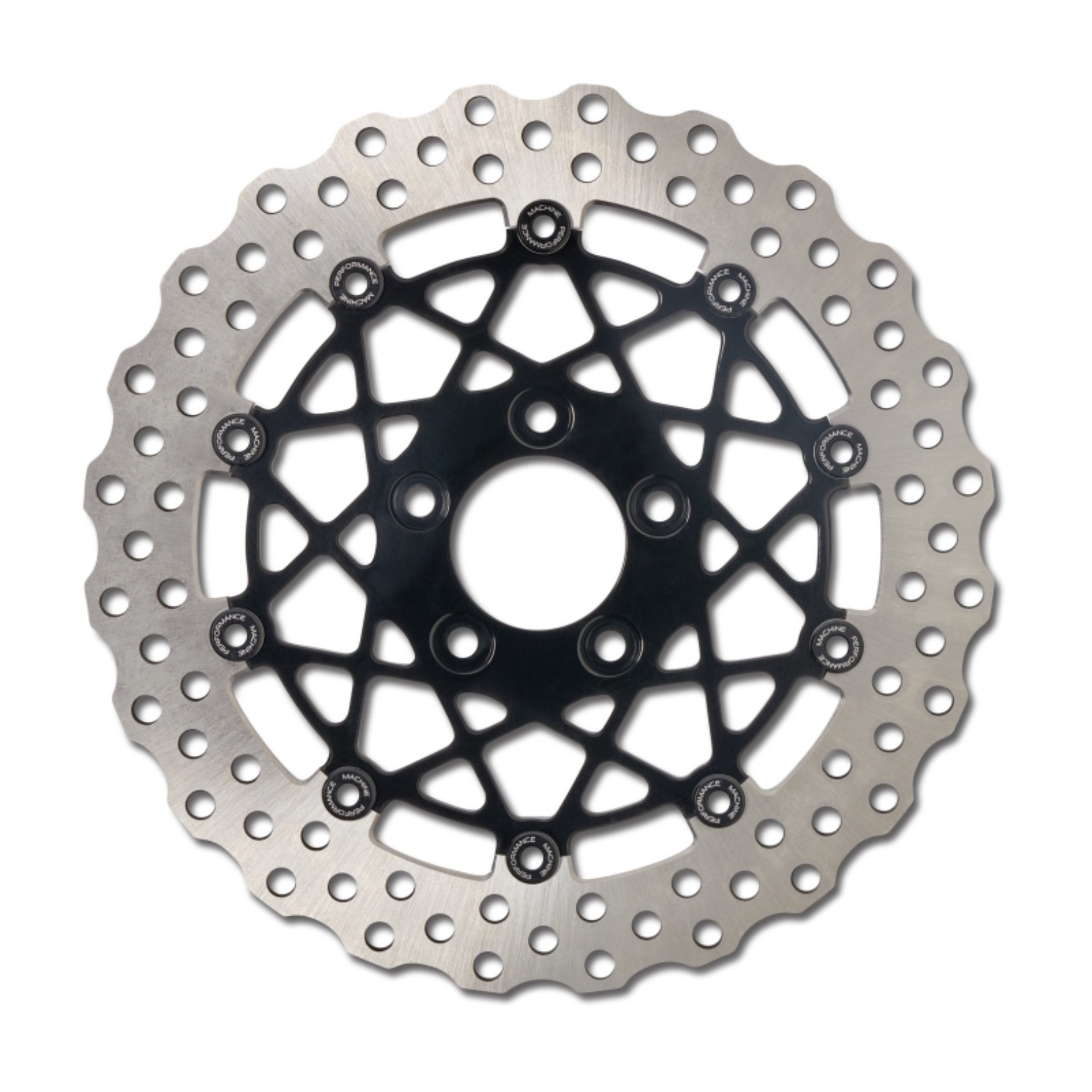 Picture of Performance Machine Disc/Carr Speedstar 11.5in x .20 FF No O/S Rr - Black Ano