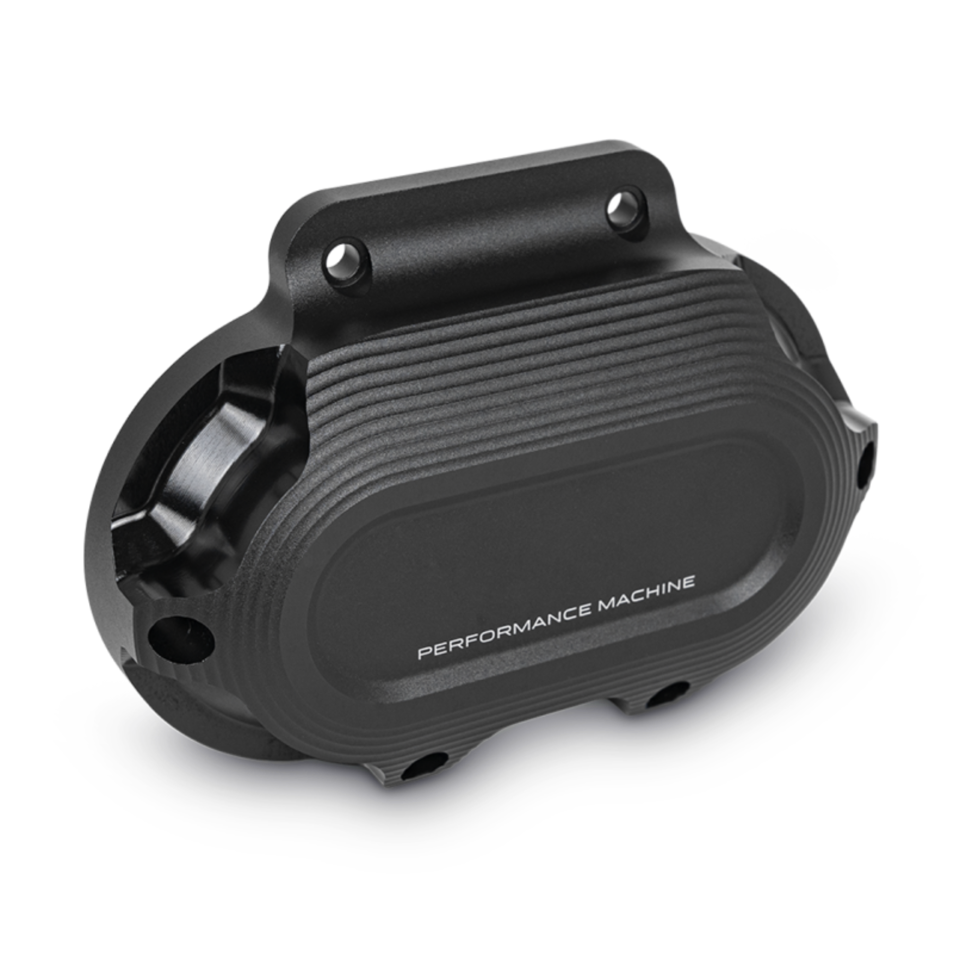 Picture of Performance Machine Cable Clutch Cover Race Series - Black Ops