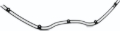 Picture of Performance Machine Windscreen Trim Assembly Holeshot - Contrast Cut