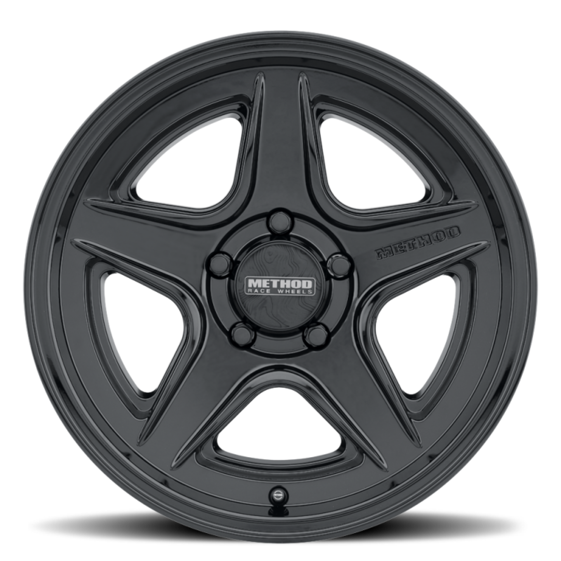 Picture of Method MR319 17x8.5 5x127 BP 71.5mm CB 0mm Offset - Gloss Black Wheel
