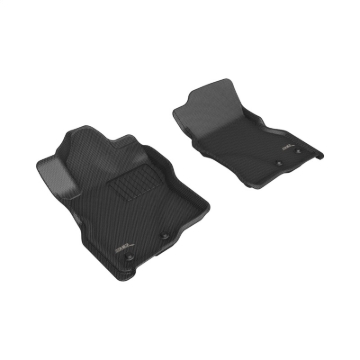Picture of 3D MAXpider ACE Kagu-Front-Black Floor Mats - L1NS13811509